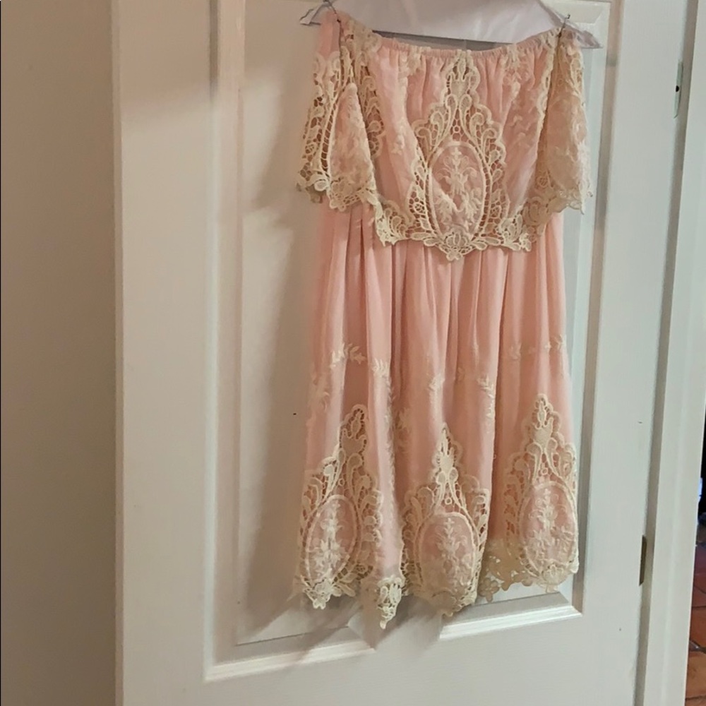 Light pink dress